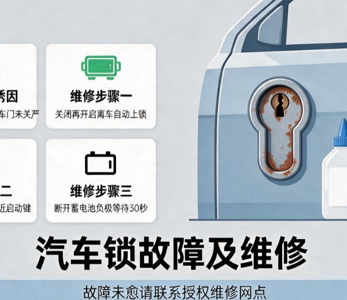 车门打不开如何开锁怎么办简单方法